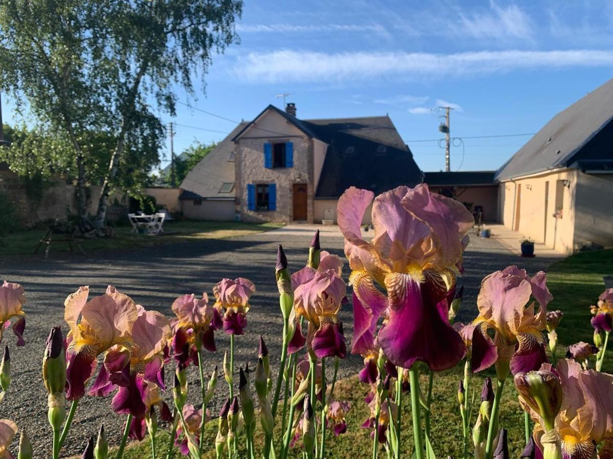 Les Logis Du Breuil Bed and Breakfast Marchéville Eksteriør billede